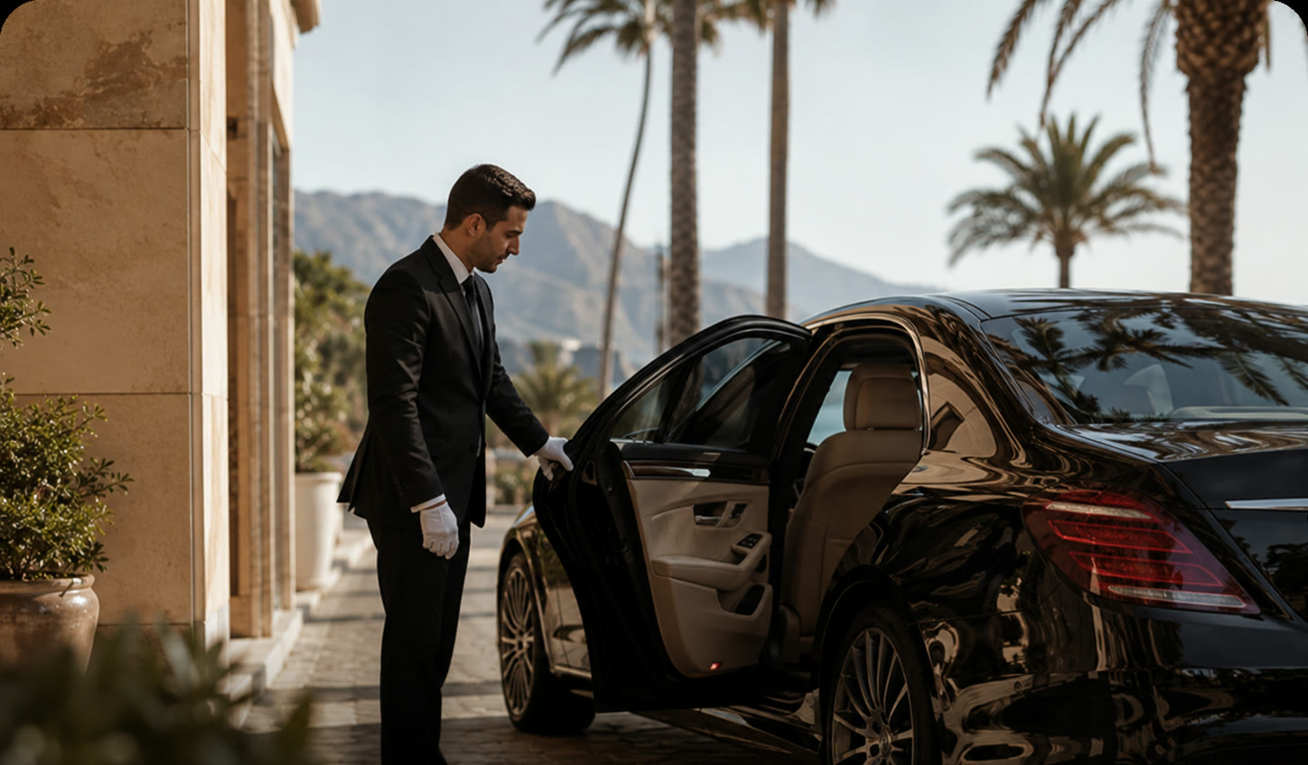 Transfer aeropuerto — servicio Seda Private Homes