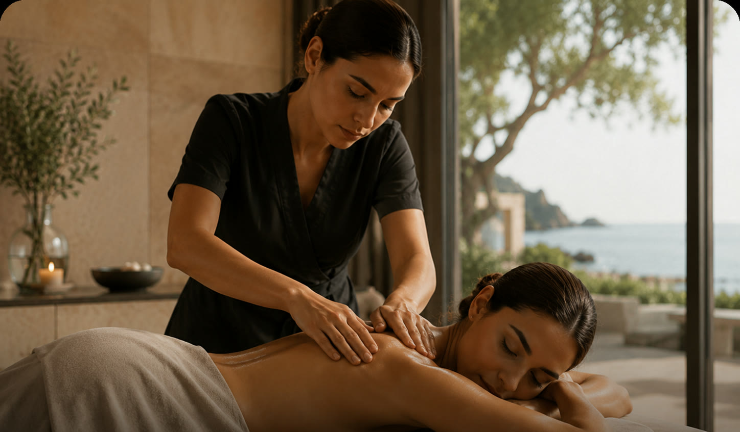 Masajes y wellness — servicio Seda Private Homes